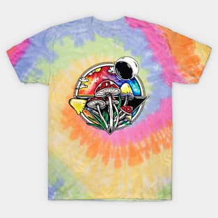 Tie dye Shrooms! T-Shirt